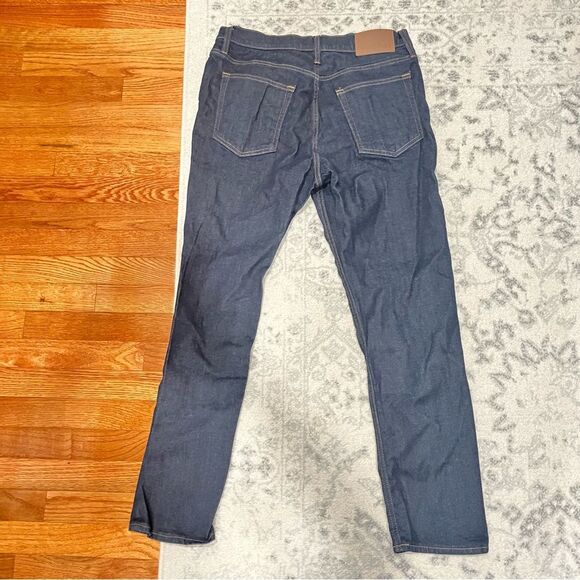 J Crew Mercantile Straight-Fit Flex Jeans in Dark Blue Rinse Size W34 x L30 - Picture 6 of 9